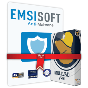 EmsiSoft antimalware + Mullvad VPN