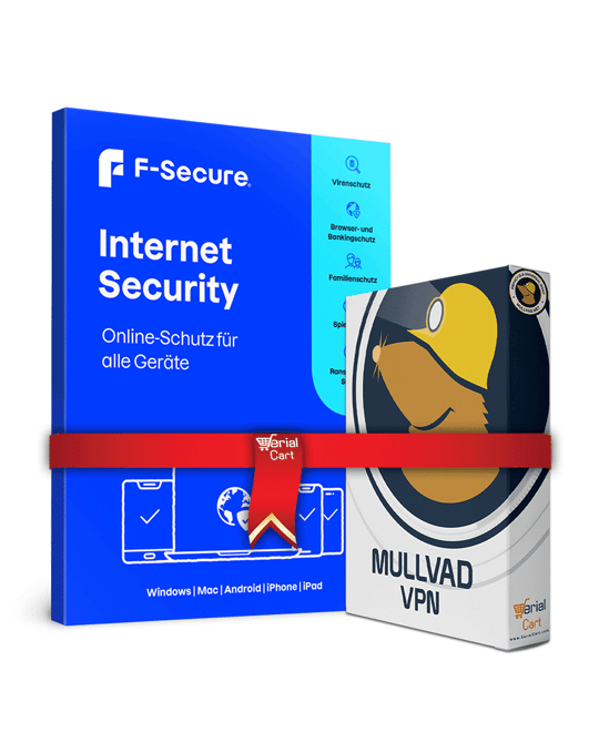 Buy Mullvad VPN get F-Secure Internet Security for free